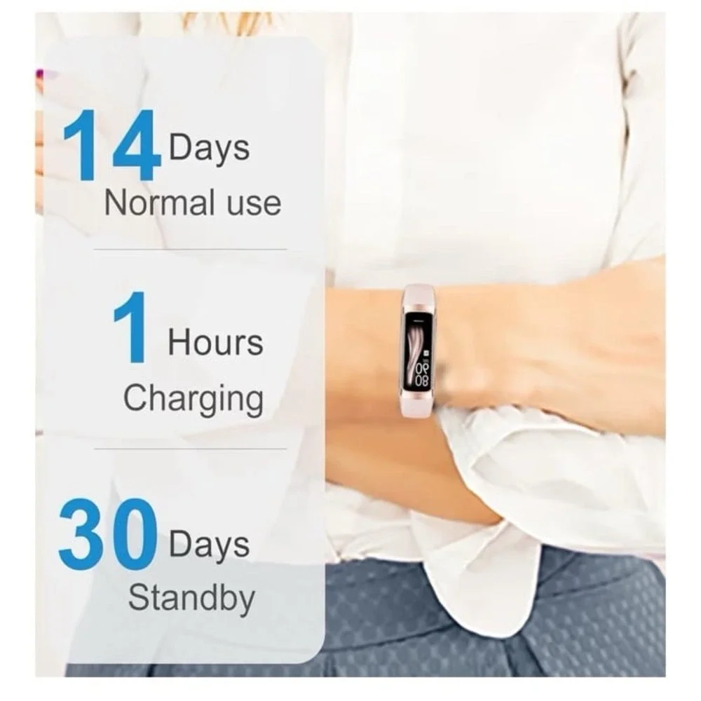Fitness watch pink‎